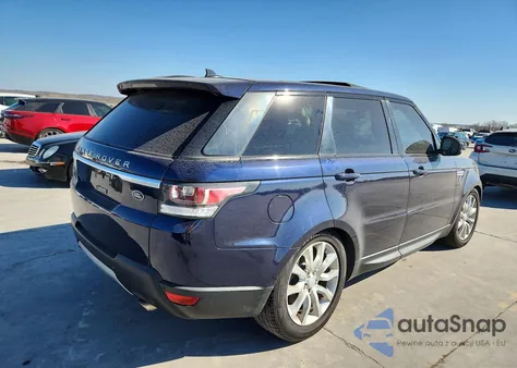 2016 Land Rover Range Rover Sport Hse из США, поврежденный, VIN SALWR2PF6GA663995
